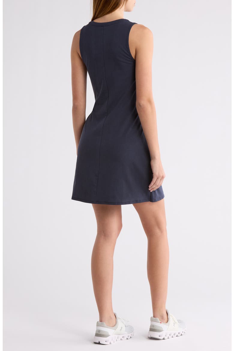 Meet Up Wrap Skirt Minidress, Alternate, color, NOCTURNAL NAVY