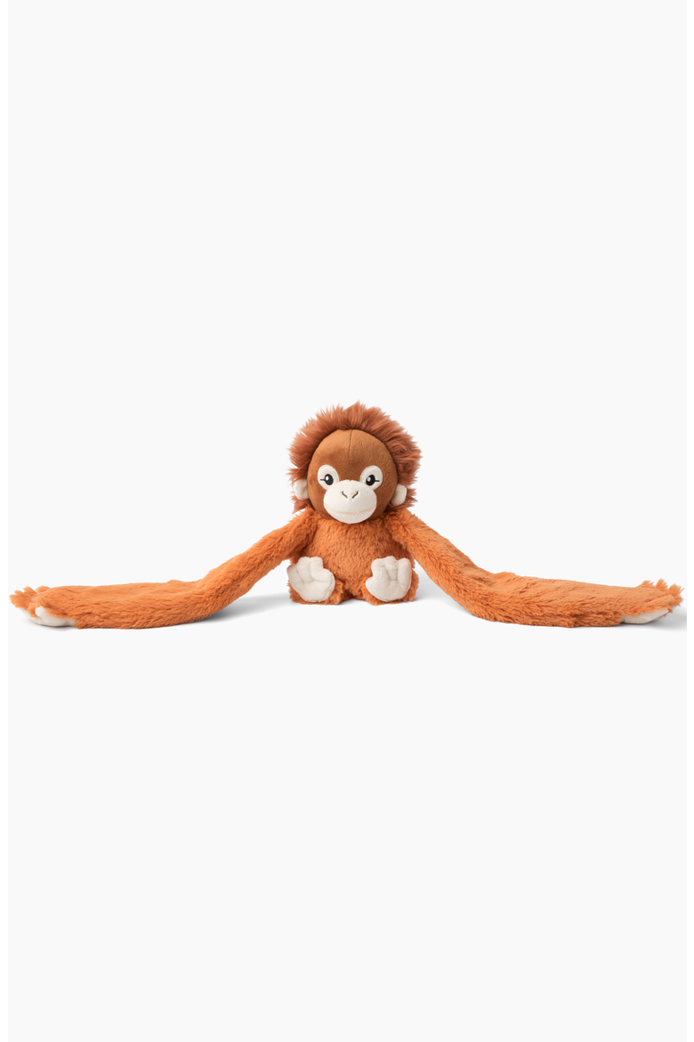 Ollie the Orangutan Stuffed Animal, Alternate, color, Orange