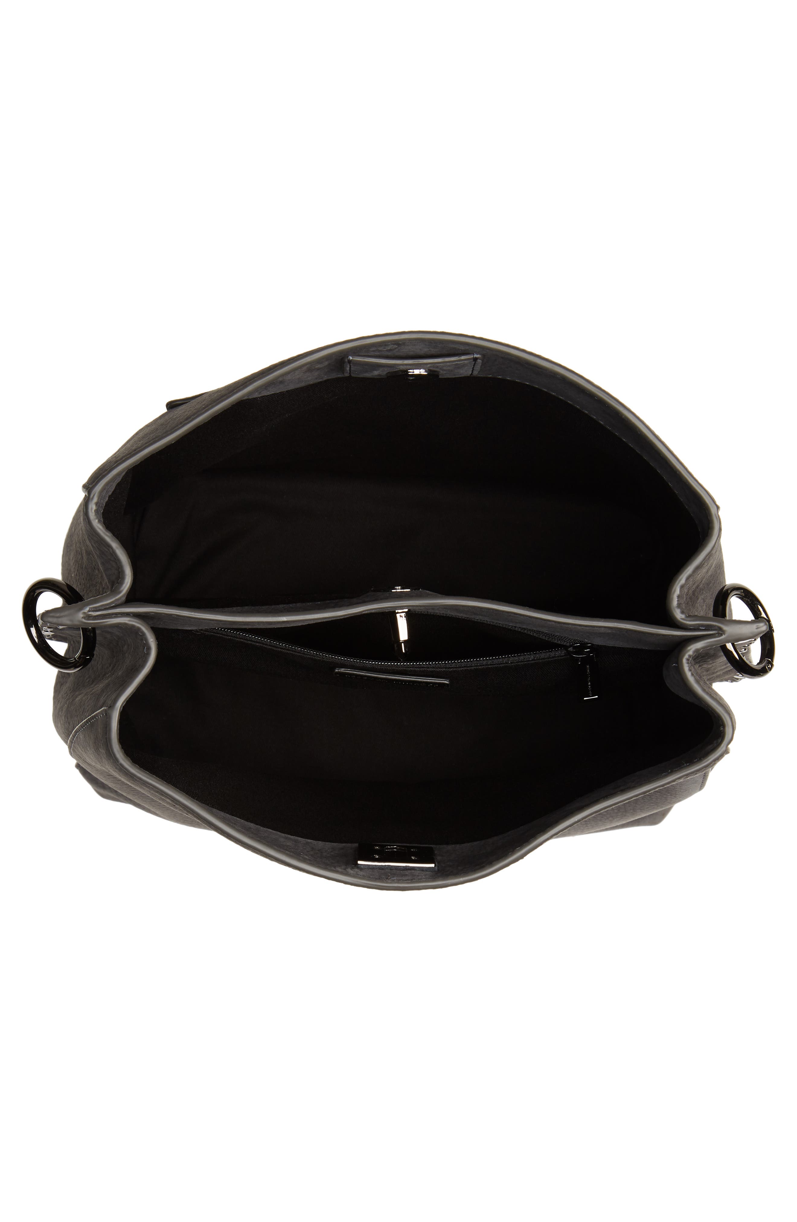 Rebecca Minkoff Darren Suede Shoulder Bag, Alternate, color, 