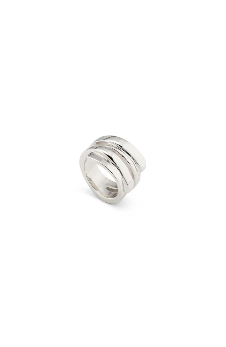 UNODE50 Multiband Ring, Alternate, color, Silver