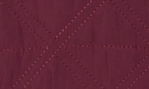 Bernardo Quilted Barn Jacket In Purple