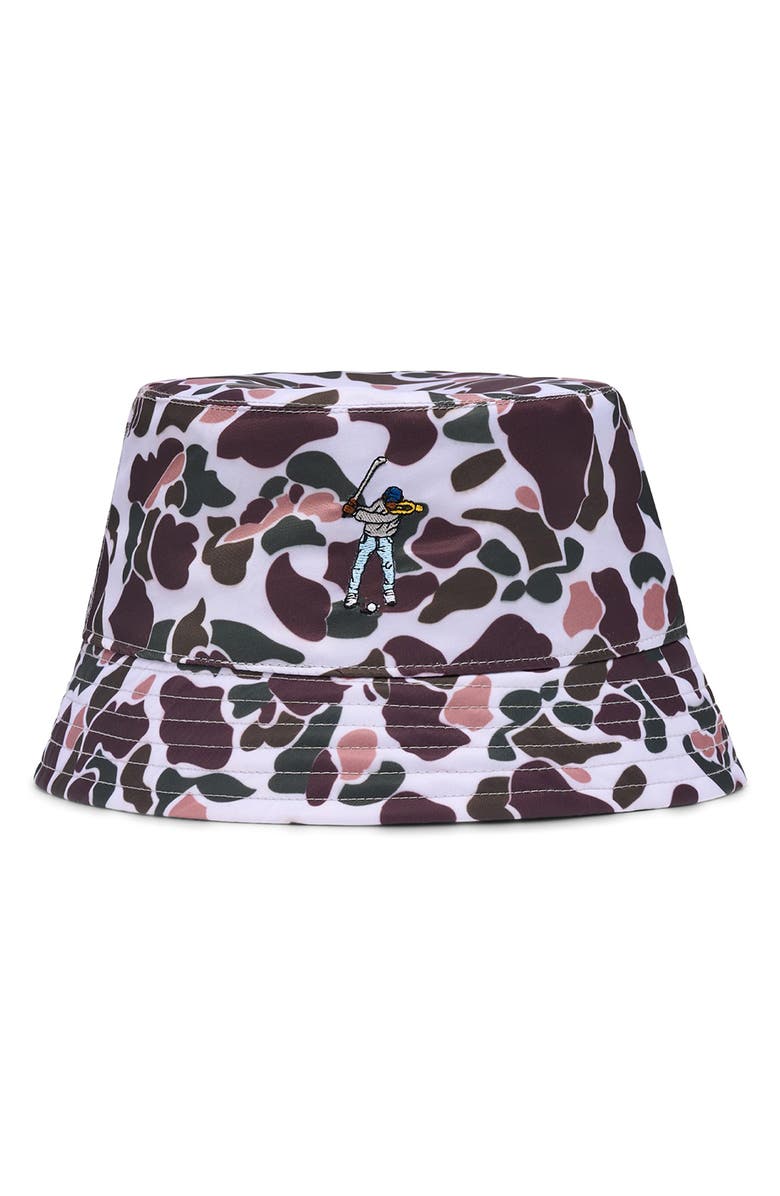 Eastside Golf Nylon Bucket Hat, Main, color, Birdie Camo