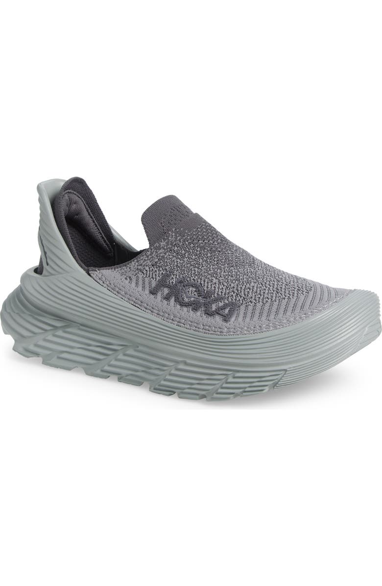 HOKA Restore TC Slip-On, Main, color, Satellite Grey / Stellar Grey