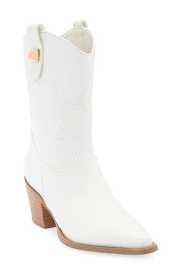 Billini Darla Western Boot In White