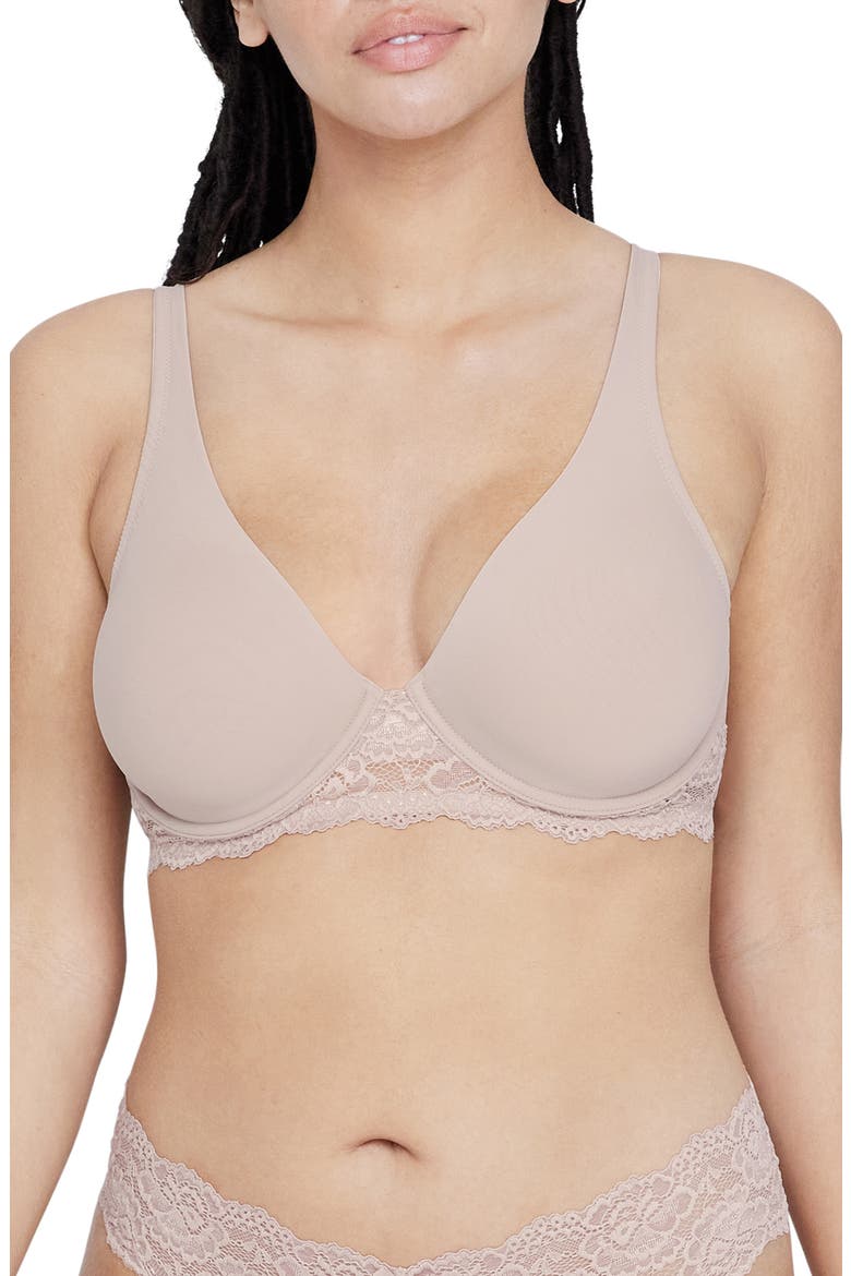 Goddess Underwire Convertible Bra, Main, color, CASHMERE
