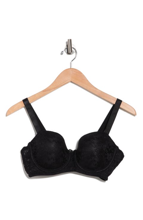 Allover Lace Shimmer Convertible Bra