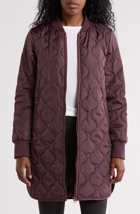 Longline Quilted Jacket