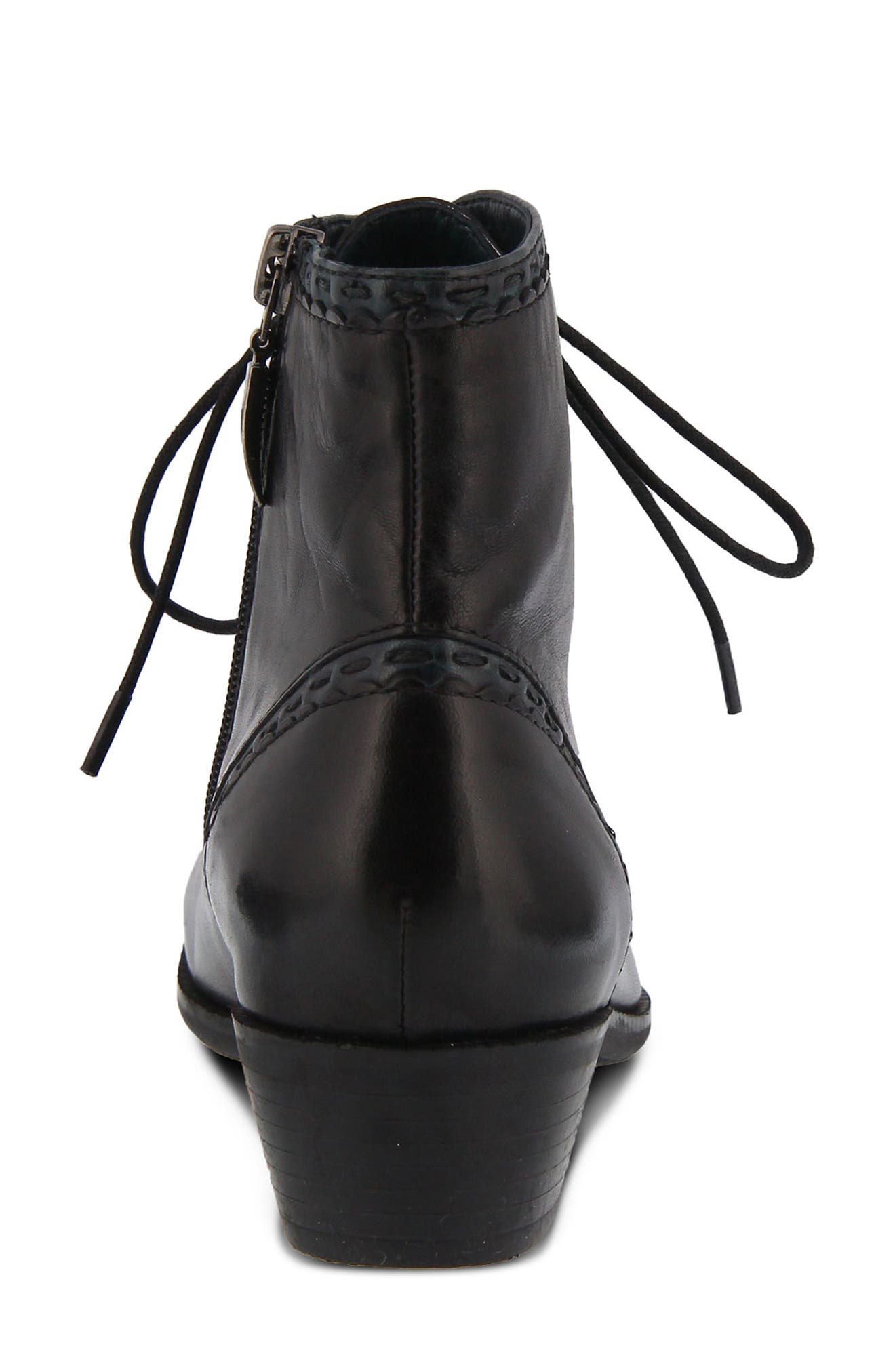 Spring Step Jaru Lace-Up Bootie, Alternate, color, 