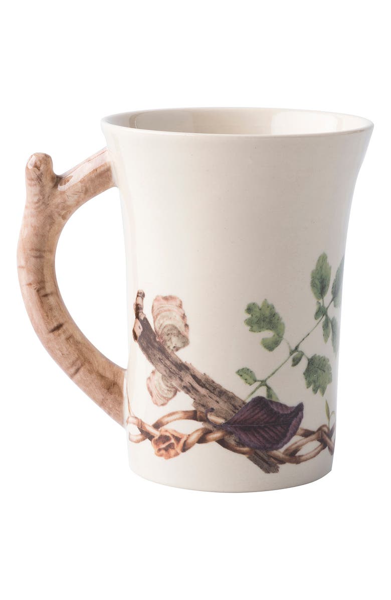 Juliska Forest Walk Ceramic Mug, Alternate, color, Cafe Au Lait