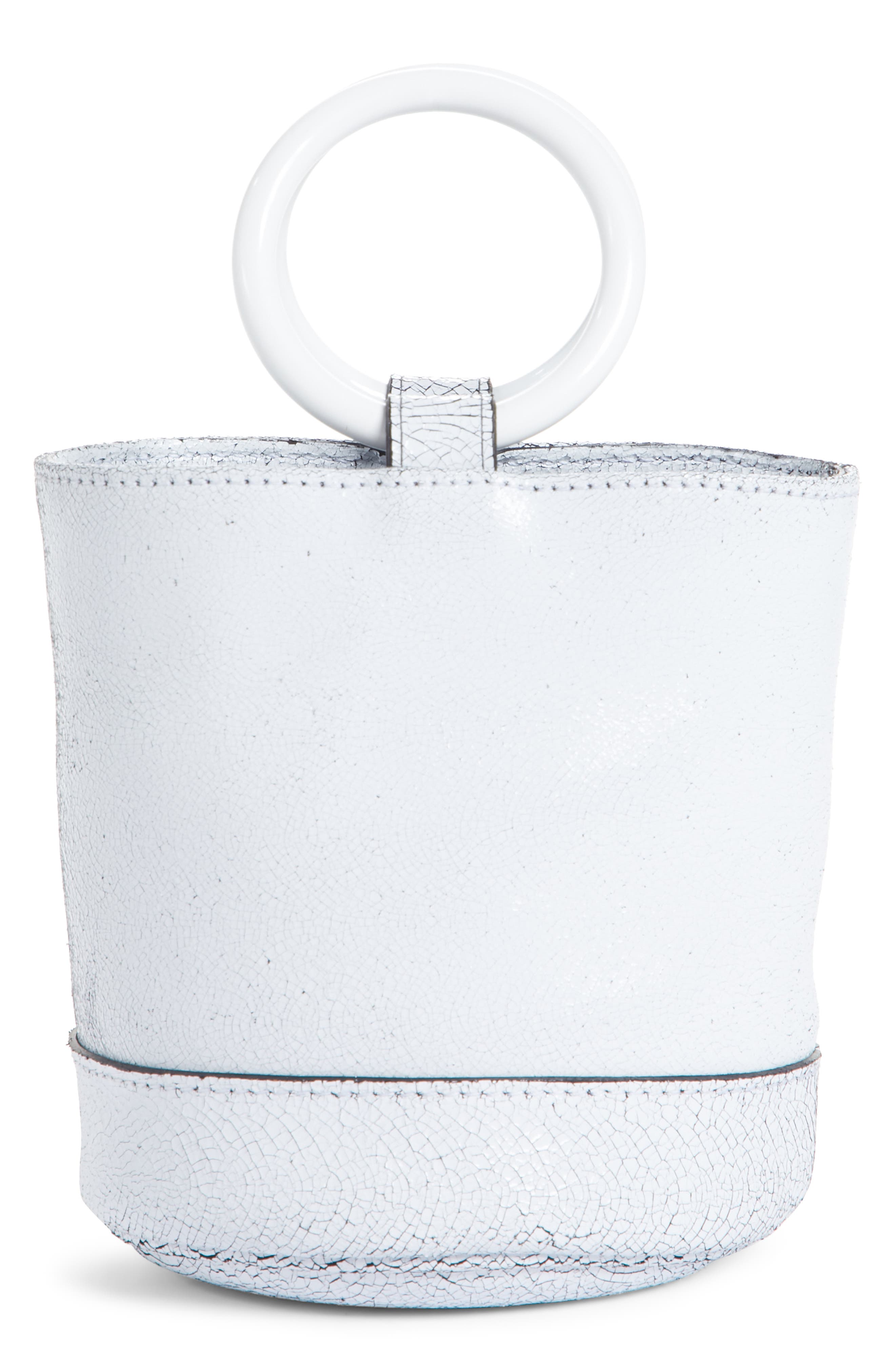 Simon Miller Bonsai 15 Calfskin Leather Bucket Bag, Alternate, color, 