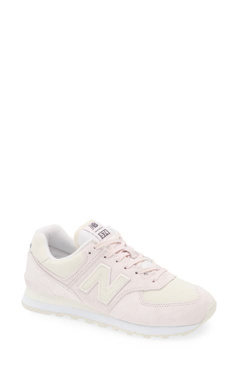 New balance pink tennis shoes best sale