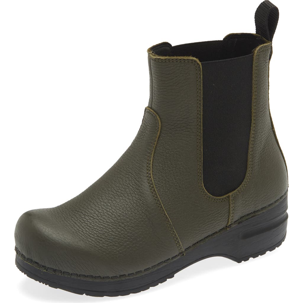 Sanita Aalbek Chelsea Boot in Olive  product