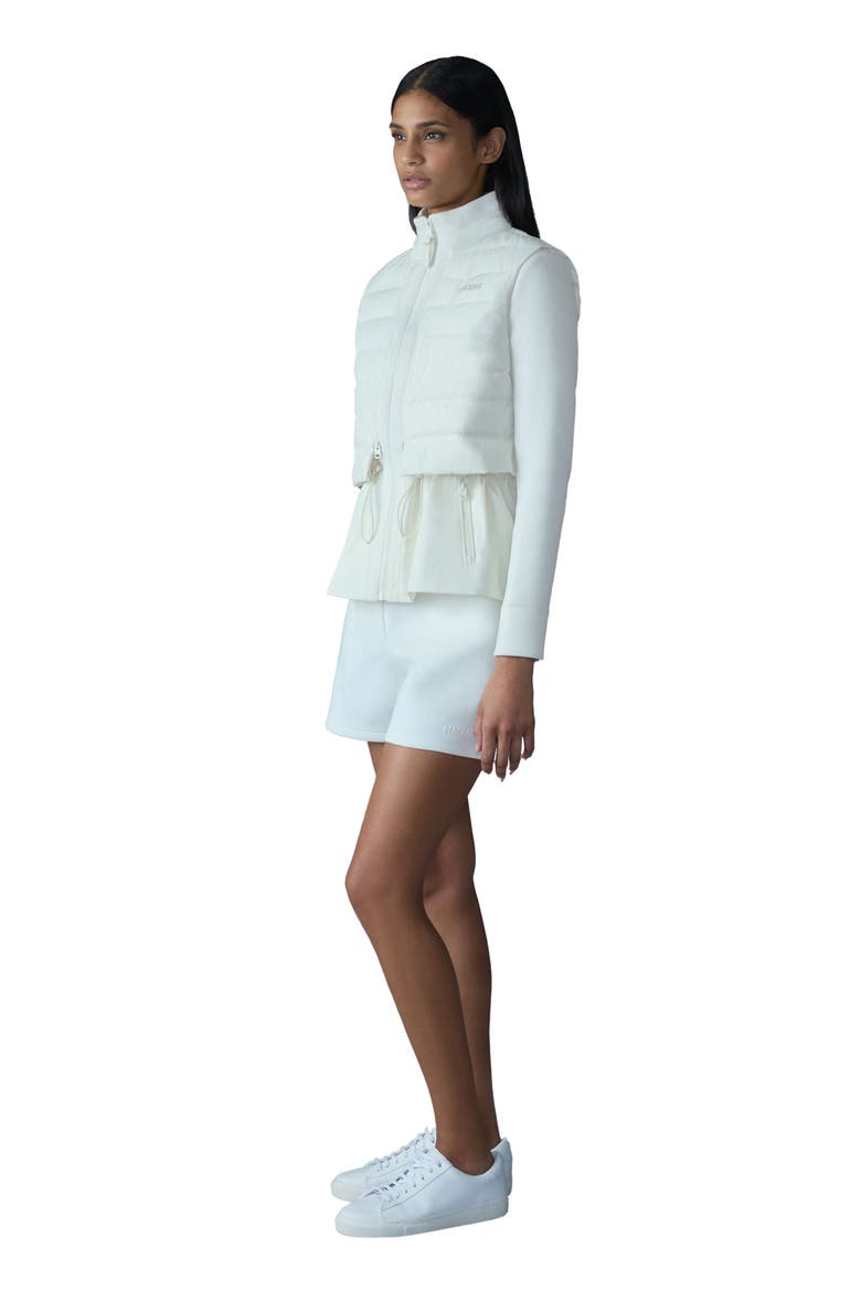 Priscilla 3-in-1 Hybrid Lightweight Jacket with Down Vest, Alternate, color, CREAM