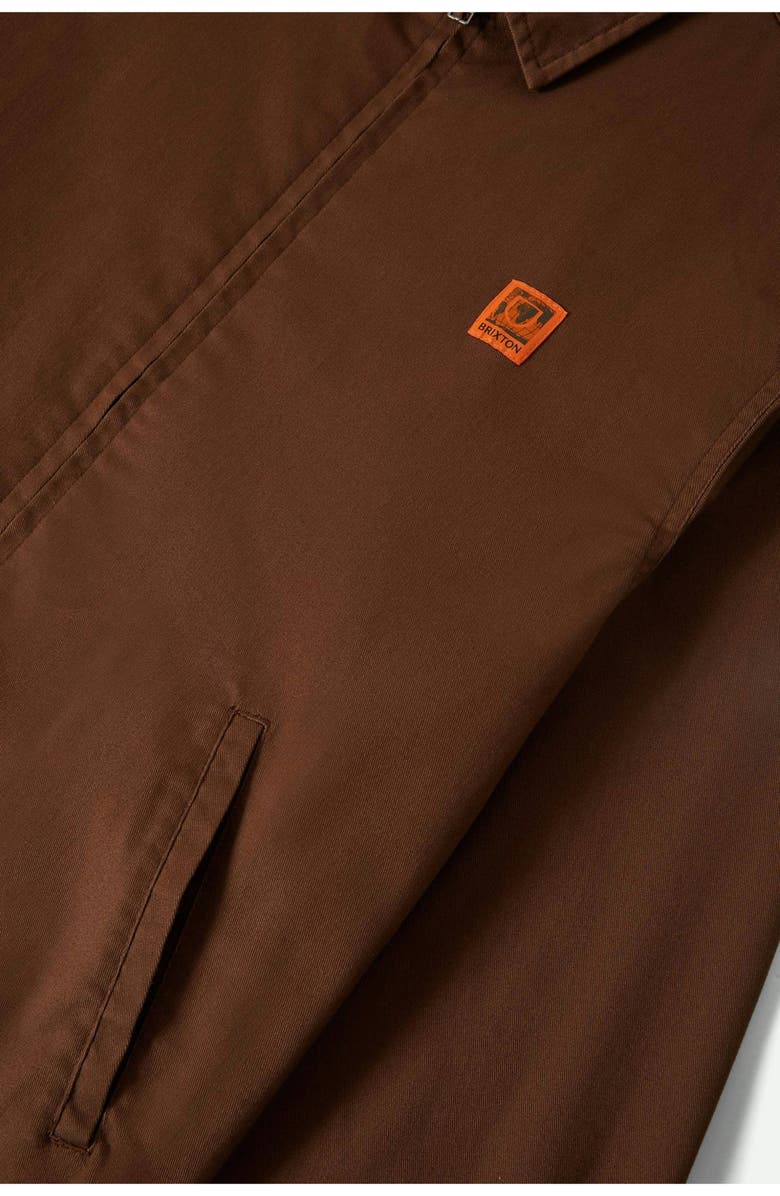 Brixton Union Harrington Relaxed Jacket, Alternate, color, Pinecone Brown