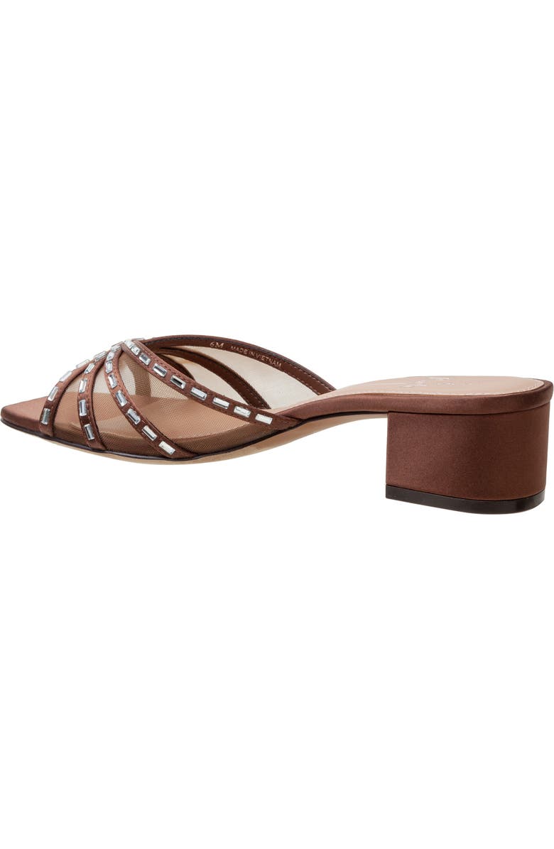 Linea Paolo Ivona Slide Sandal, Alternate, color, Chocolate
