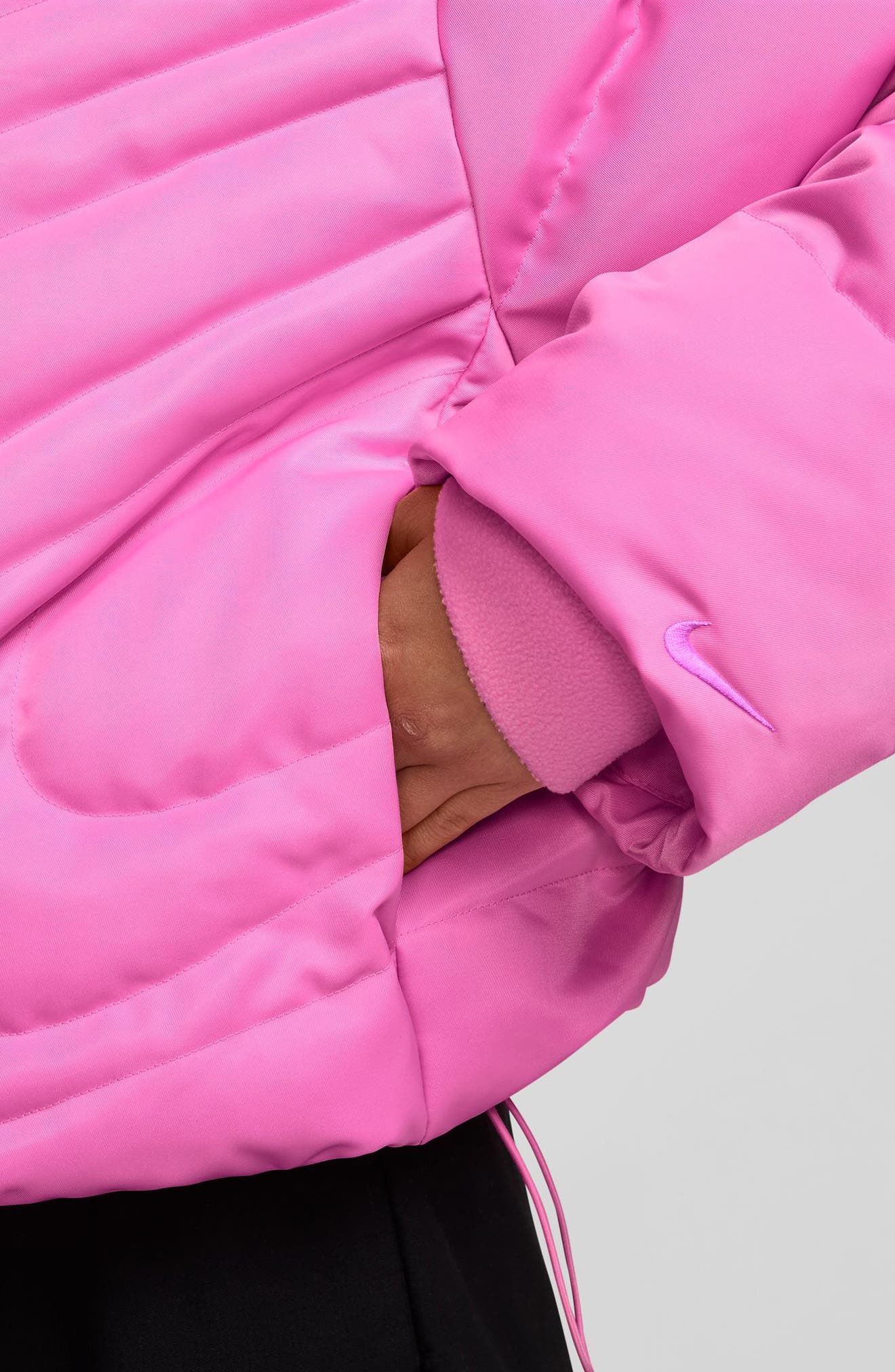 nike swoosh crop jacket