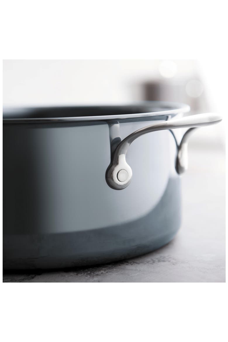 NanoBond 4-Quart Helper Handle Saucepan with Lid, Alternate, color, STAINLESS STEEL