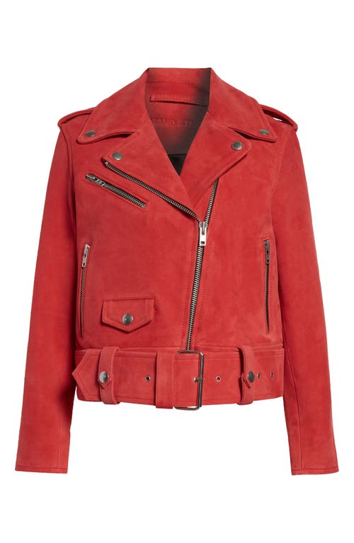 STAND STUDIO STAND STUDIO ICON SUEDE BIKER JACKET