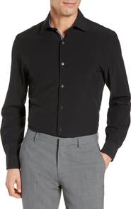 W.R.K Slim Fit Solid Performance Dress Shirt