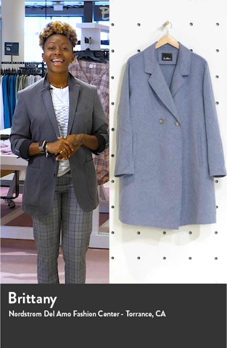 Notch Collar Coat, sales video thumbnail