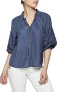 Ramy Brook Maddy Buttoned Top
