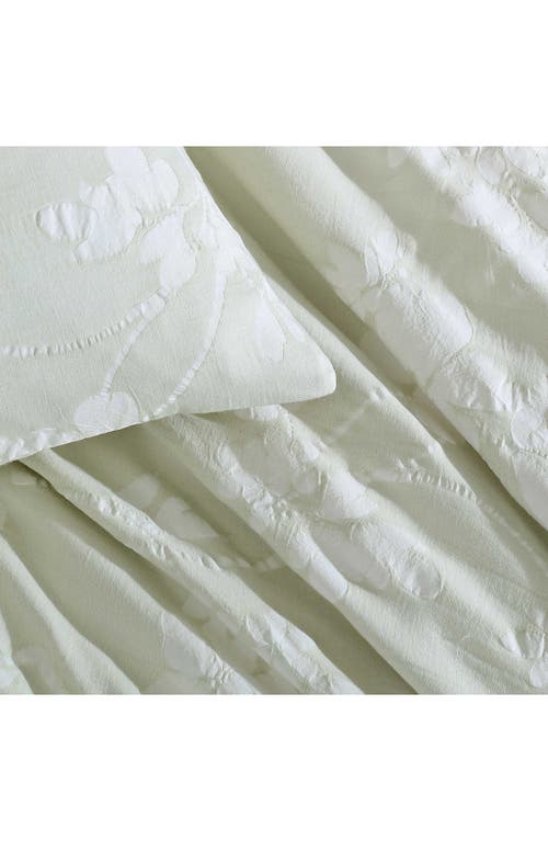 Calvin Klein Spring Branches Comforter & Sham Set In Pearl Grey