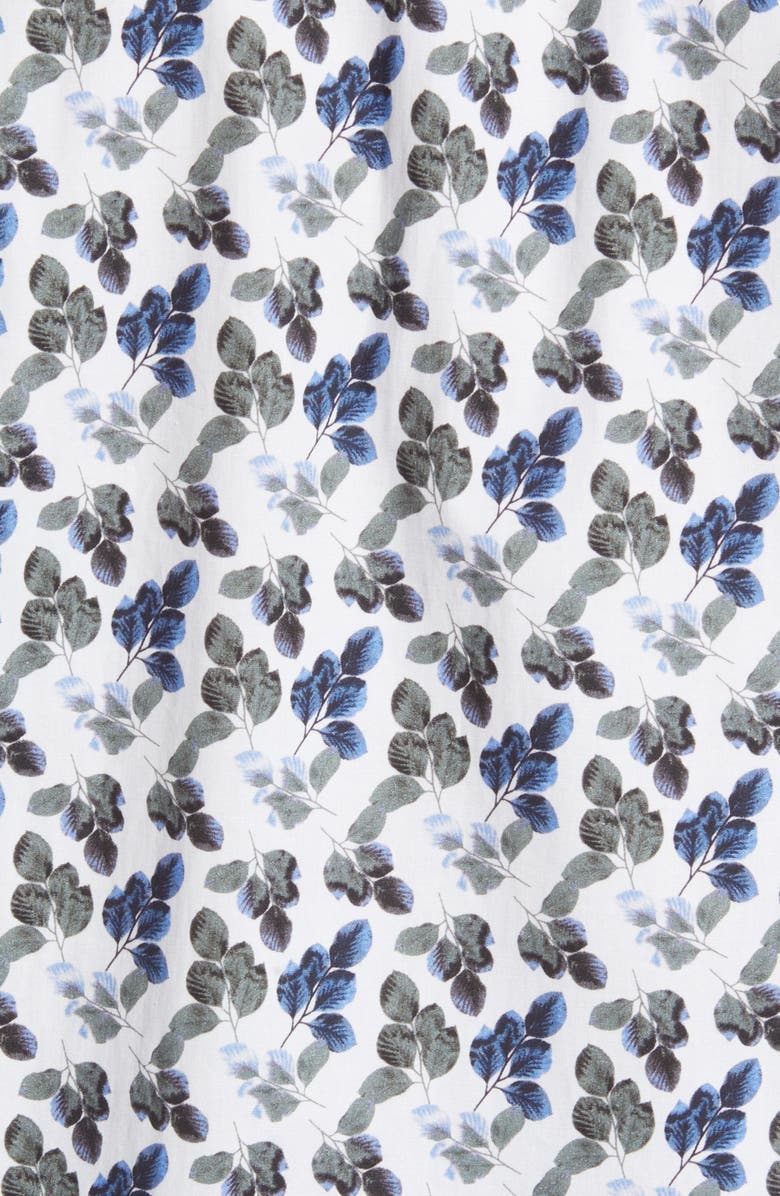 Brax Harold Hi-Flex Stretch Leaf Button-Up Shirt, Alternate, color, 