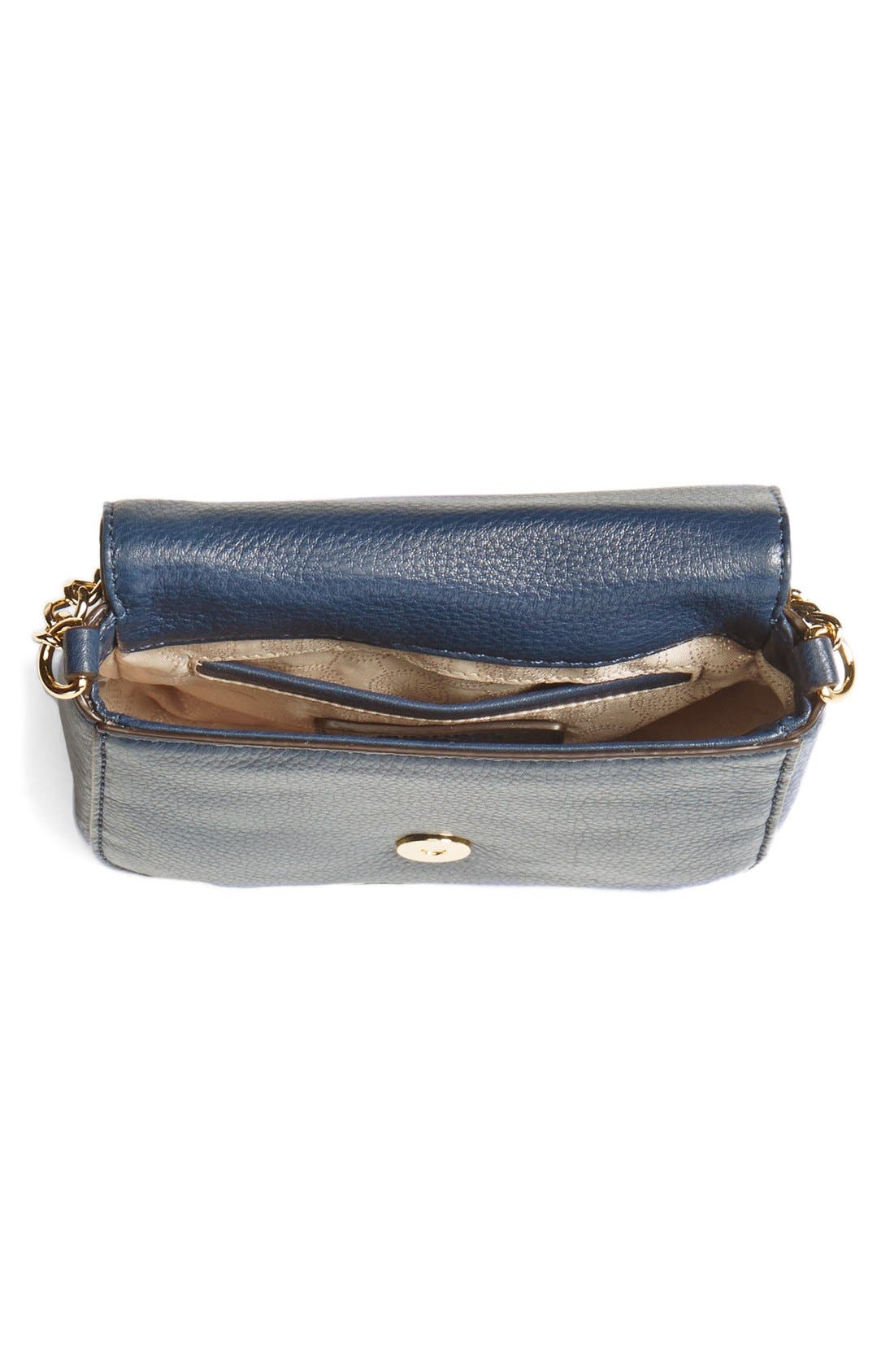 'Mini MAC' Convertible Crossbody Bag, Alternate, color, SILVER