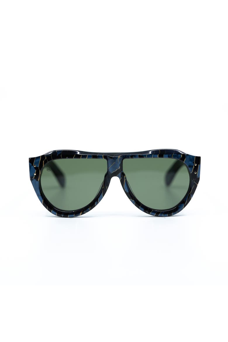 Otto Azurite Sunglasses, Main, color, Green