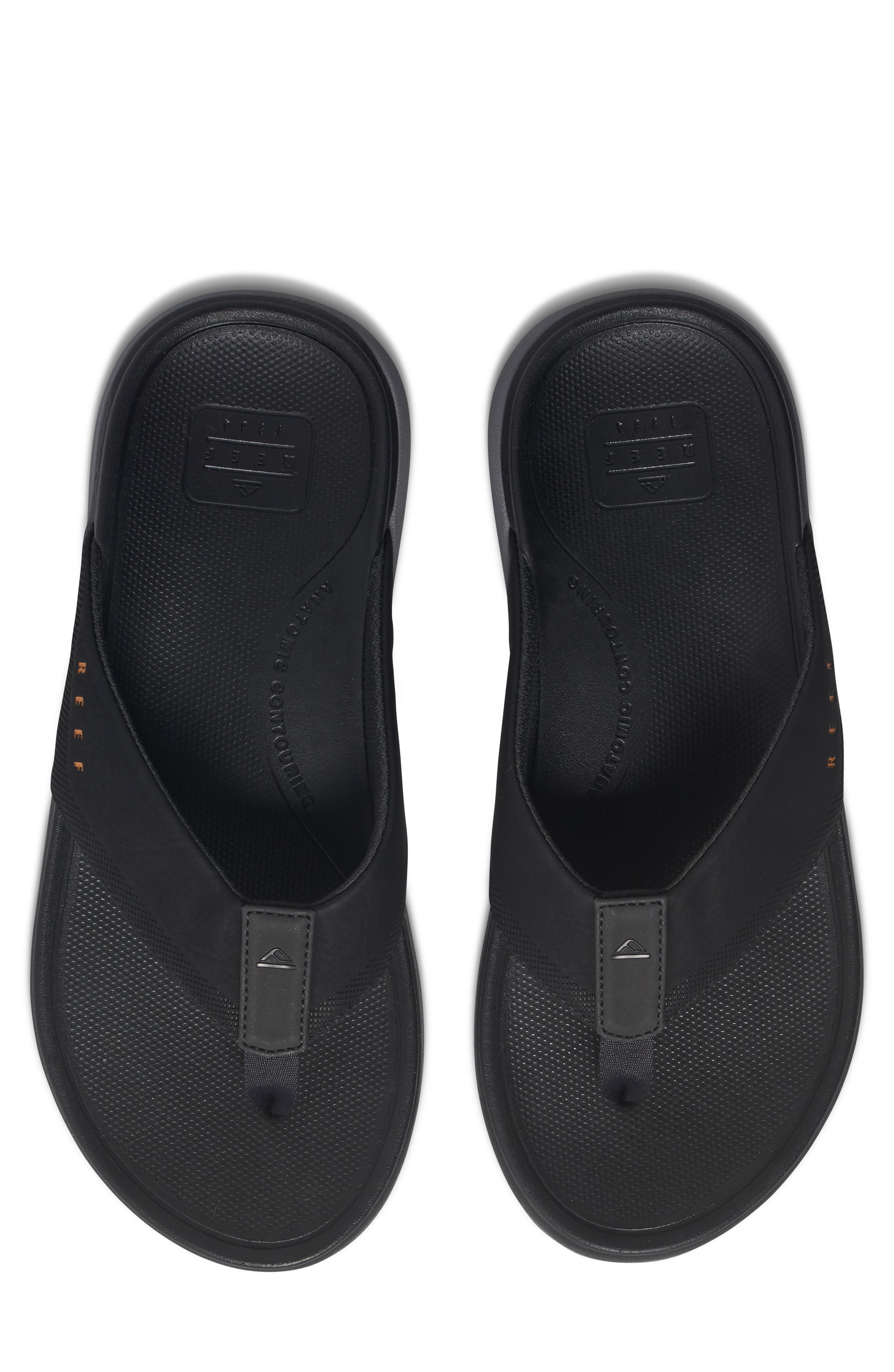 Reef Cushion Norte Water Friendly Flip Flop, Alternate, color, Dark Grey
