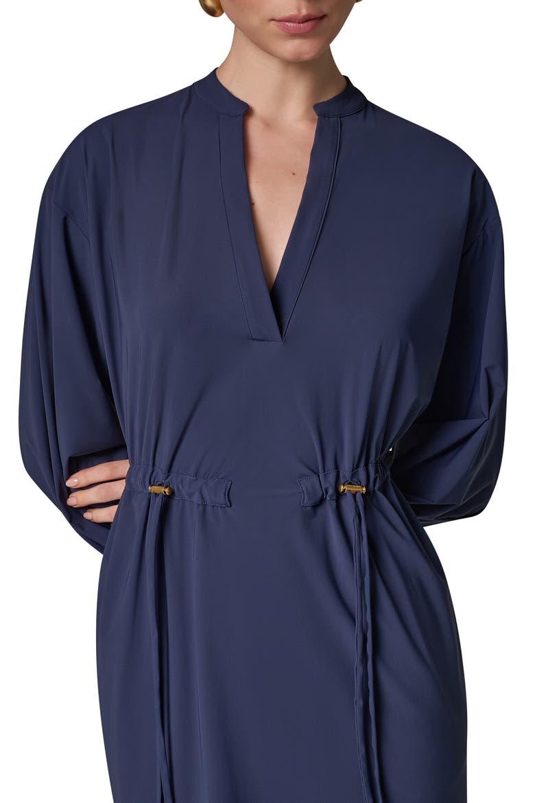 Split Neck Shirtdress, Alternate, color, NIGHT SKY