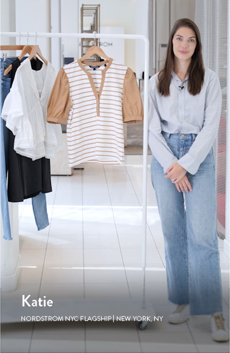 Kellie Stripe Top, sales video thumbnail