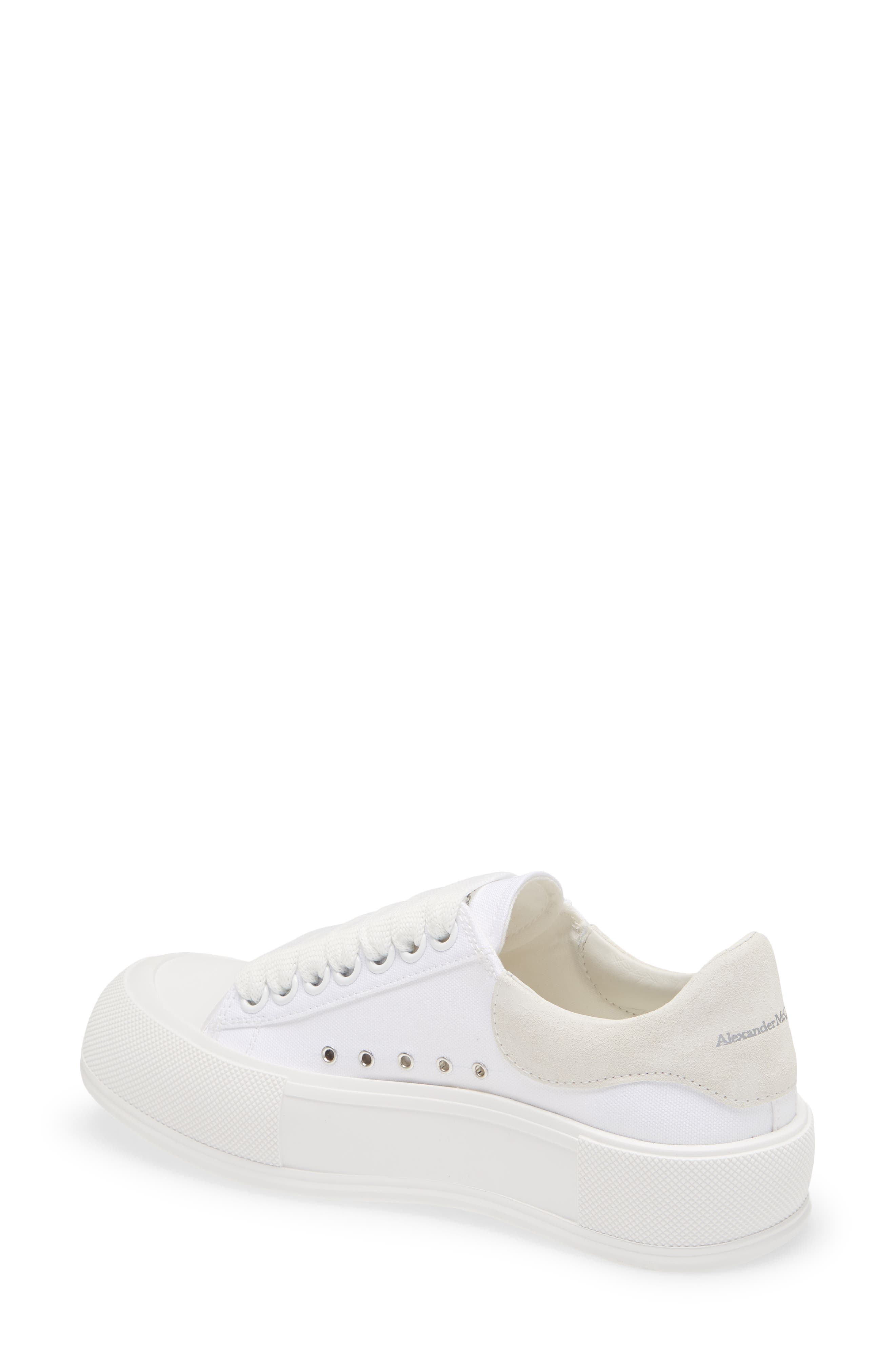 McQueen Alexander McQueen Deck Plimsoll Platform Sneaker, Alternate, color, 