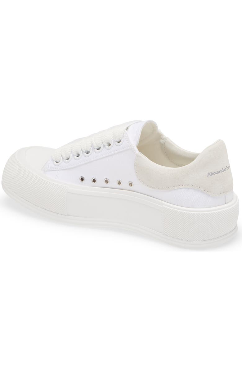 McQueen Alexander McQueen Deck Plimsoll Platform Sneaker, Alternate, color,