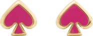 Kate Spade New York enamel spade stud earrings