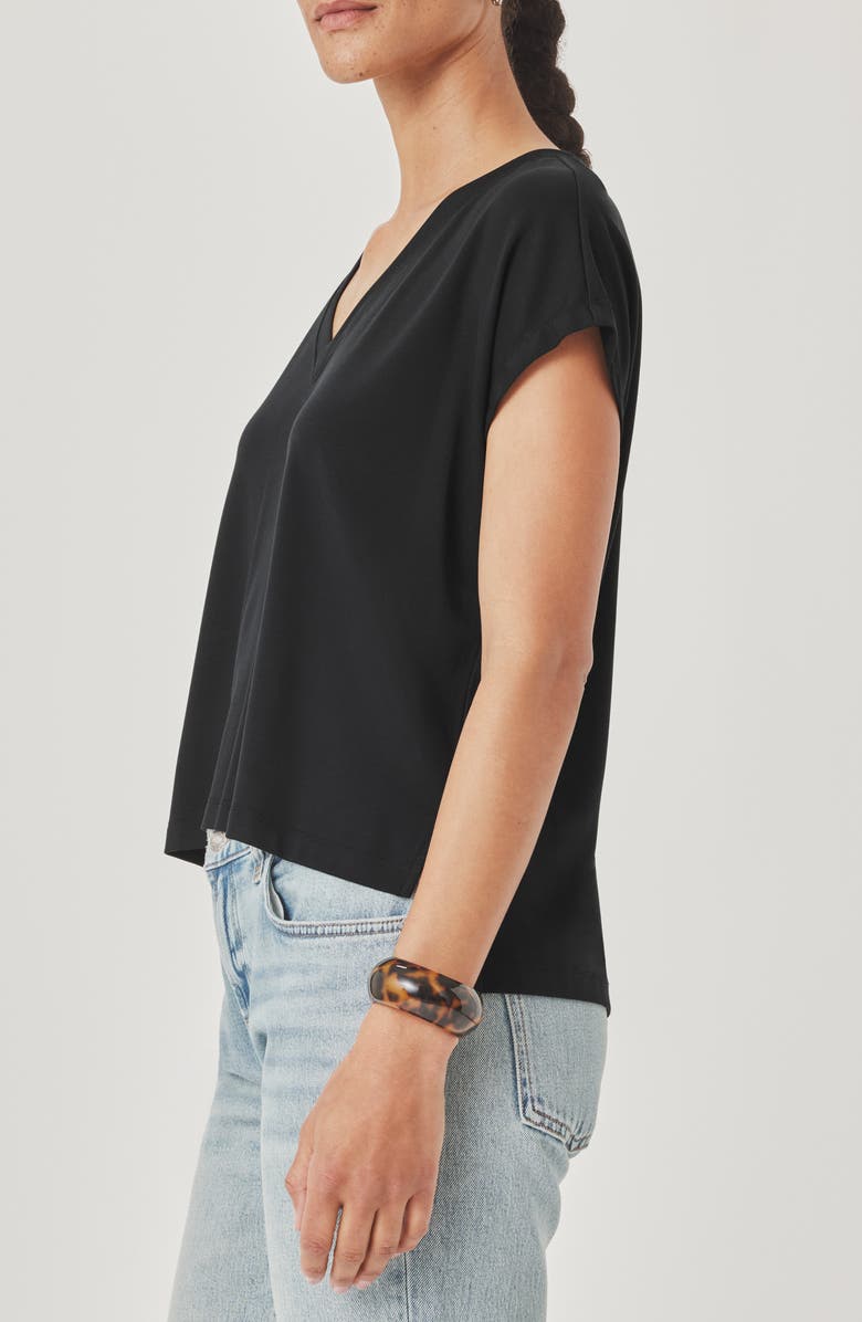 Splendid Amaya V-Neck T-Shirt, Alternate, color, Black