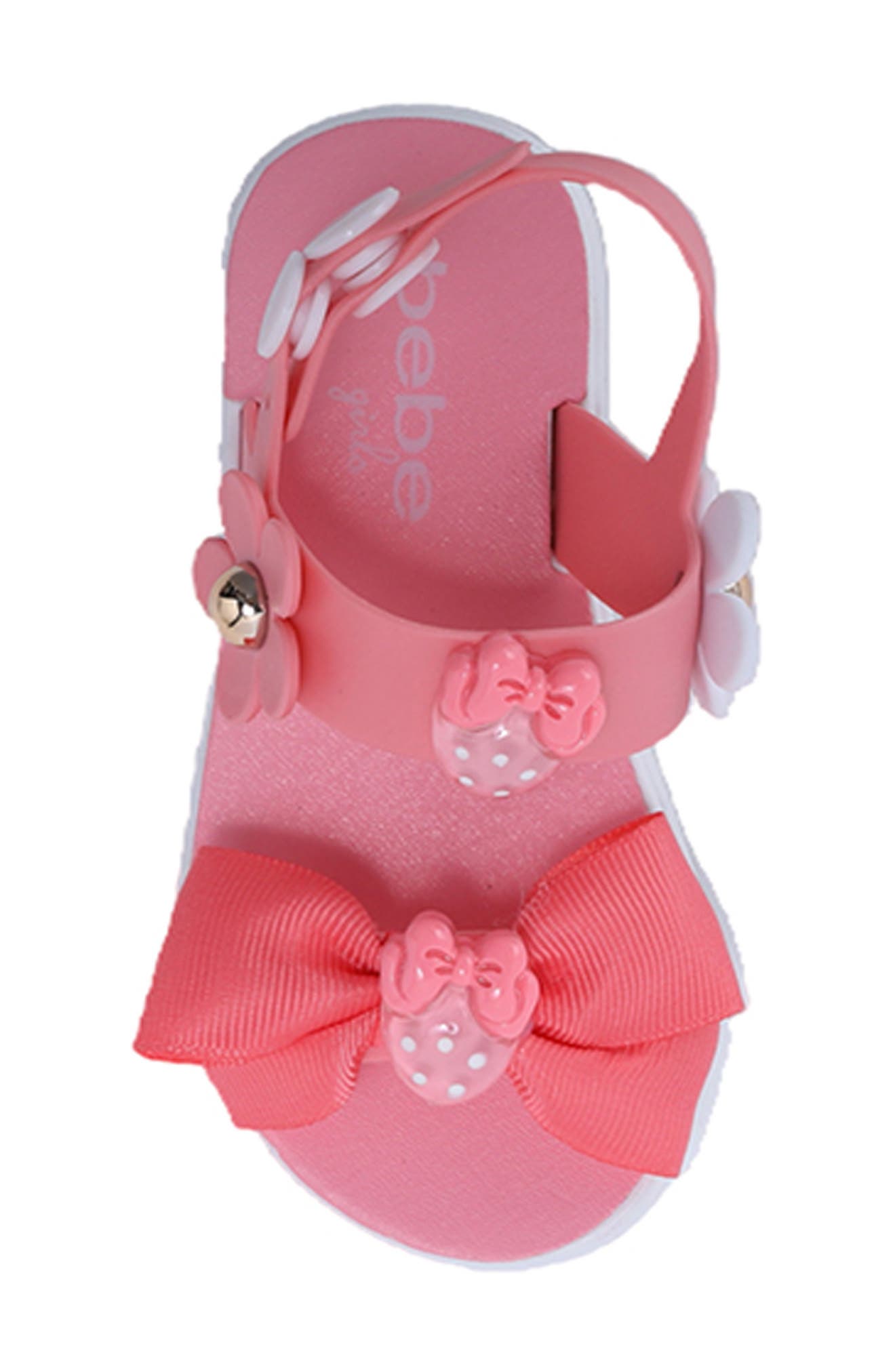 Kids' Lacey Sandal, Alternate, color, PINK