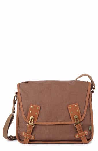 THE SAME DIRECTION Dolphin Studded Messenger Bag