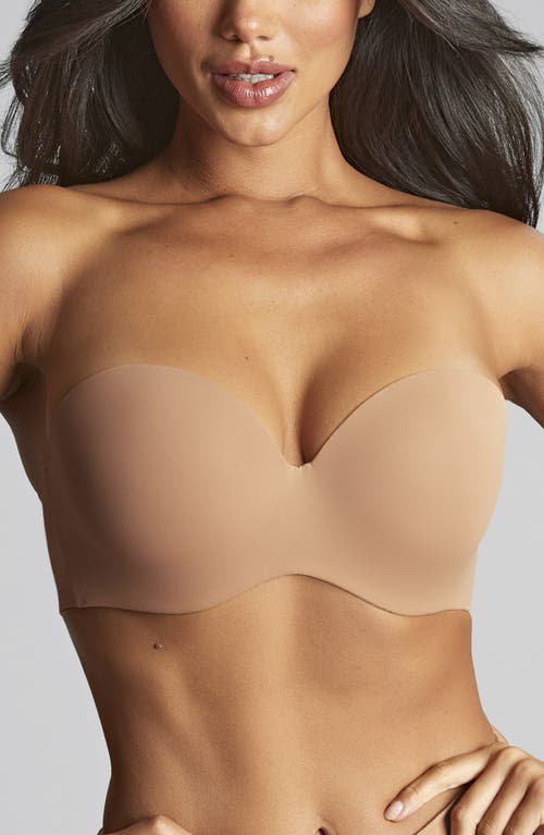 Shop Panache 365 Underwire Smooth & Seamless Everyday Strapless Bra In Honey
