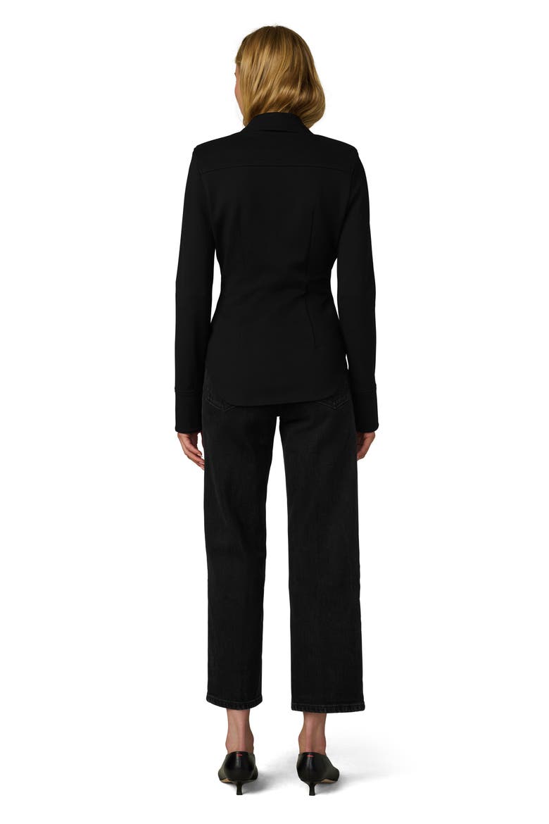 The Clara Cinched Blazer, Alternate, color, BLACK