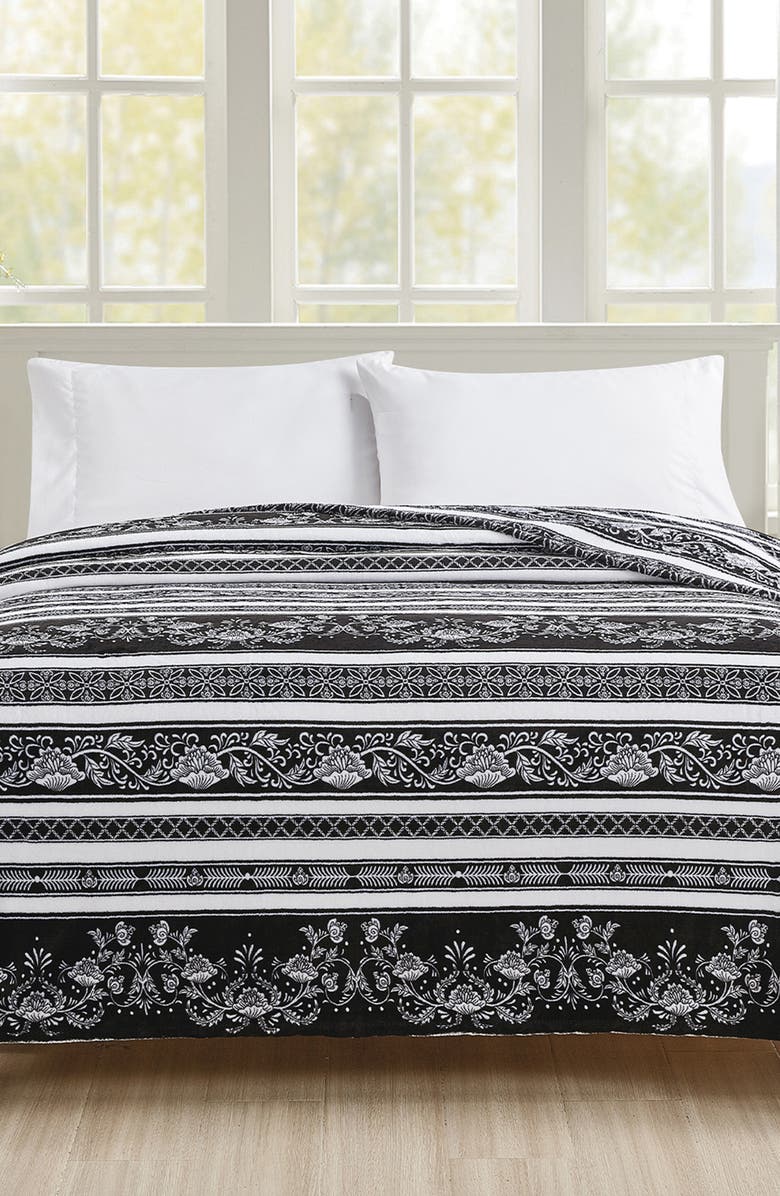 Luxury Home Ultrasoft Plush Throw Blanket, Alternate, color, Odelia