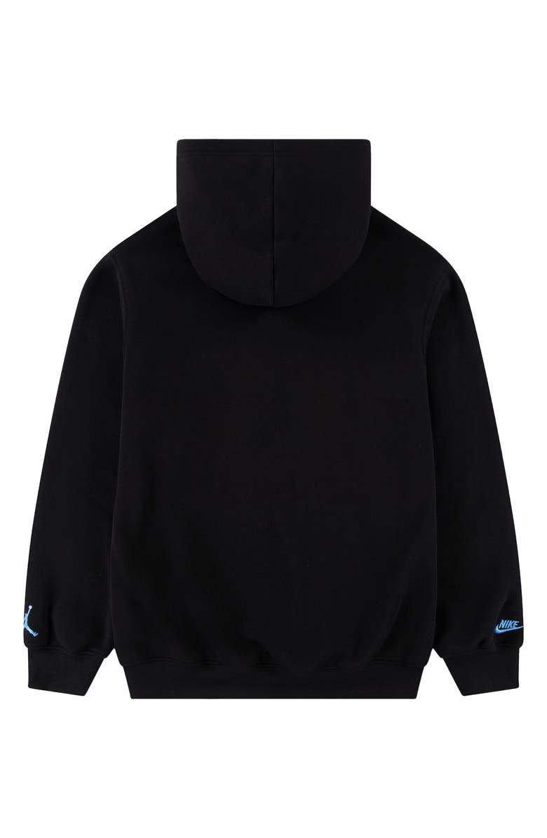 Jordan Kids' In the Paint Pullover Hoodie, Alternate, color, Black