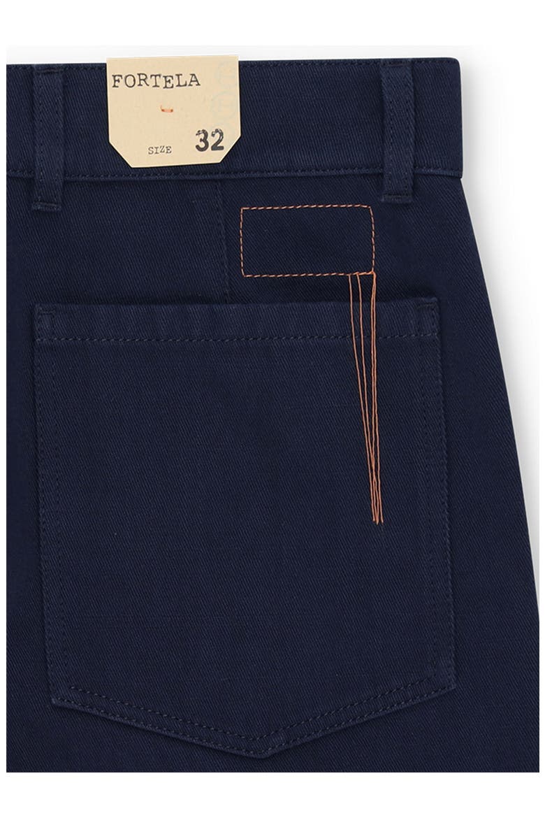 Vietnam Inspired Twill Trousers, Alternate, color, Blue