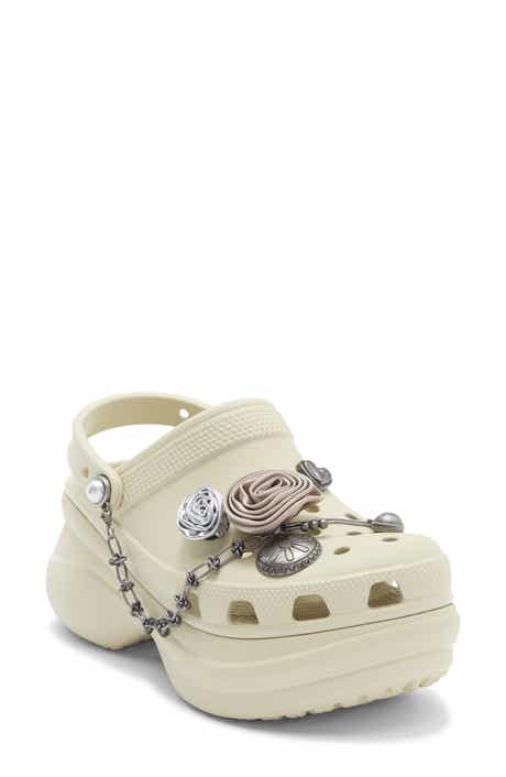CROCS Bae Metallic Rosette Clog
