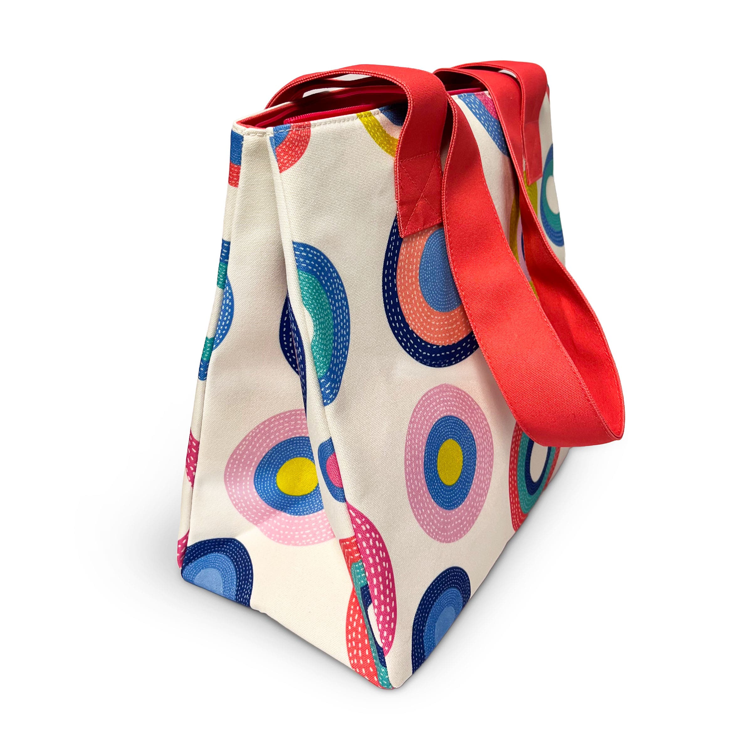 The Astra Puffy Crossbody Tote, Alternate, color, White