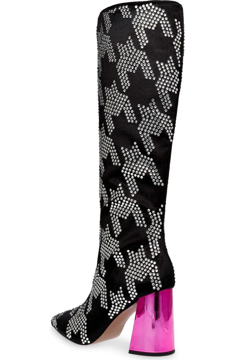 Betsey Johnson Naomy Pointed Toe Knee High Boot, Alternate, color,