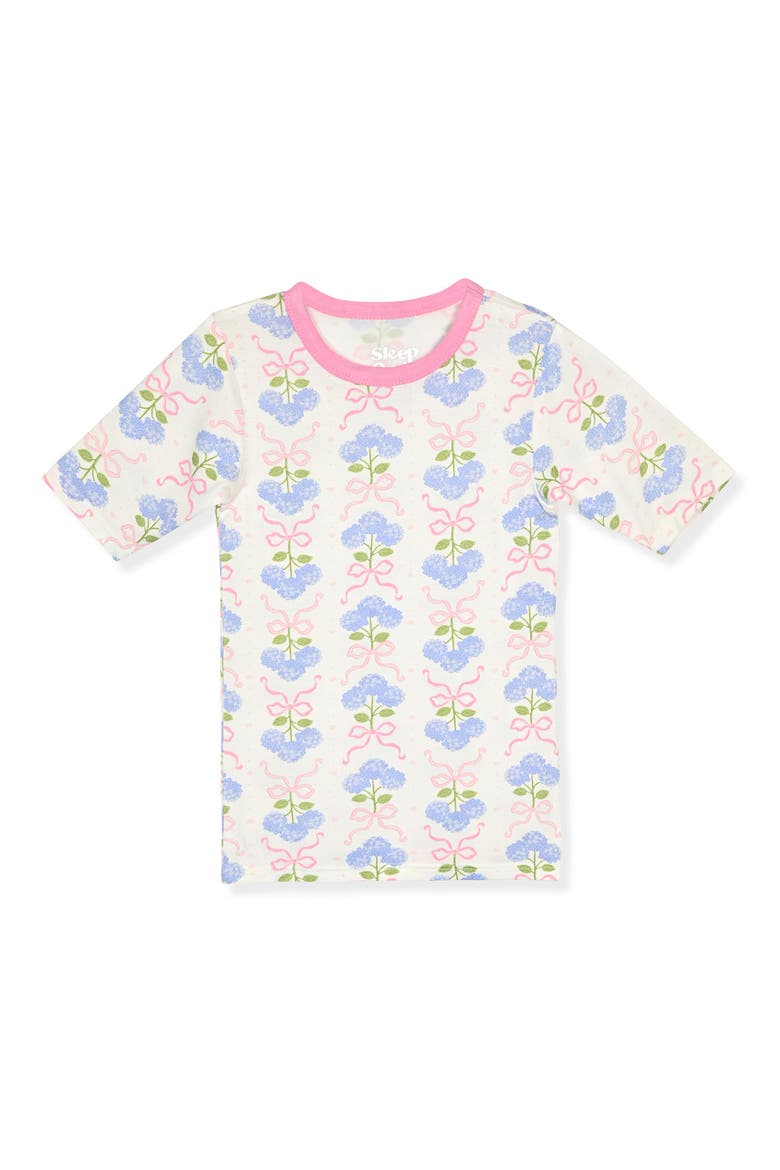 Assorted 2-Pack Print Fitted Two-Piece Pajamas, Alternate, color, PINK/ WHITE MULTI