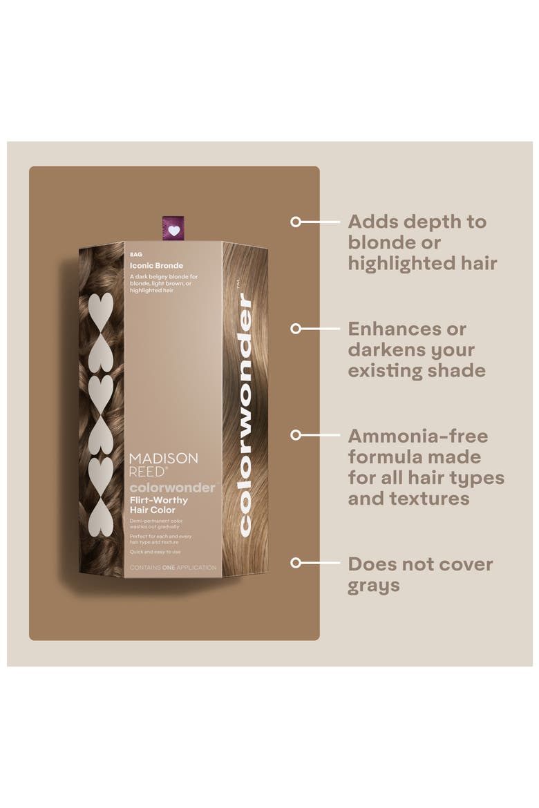 ColorWonder, Alternate, color, Iconnic Bronde 8AG