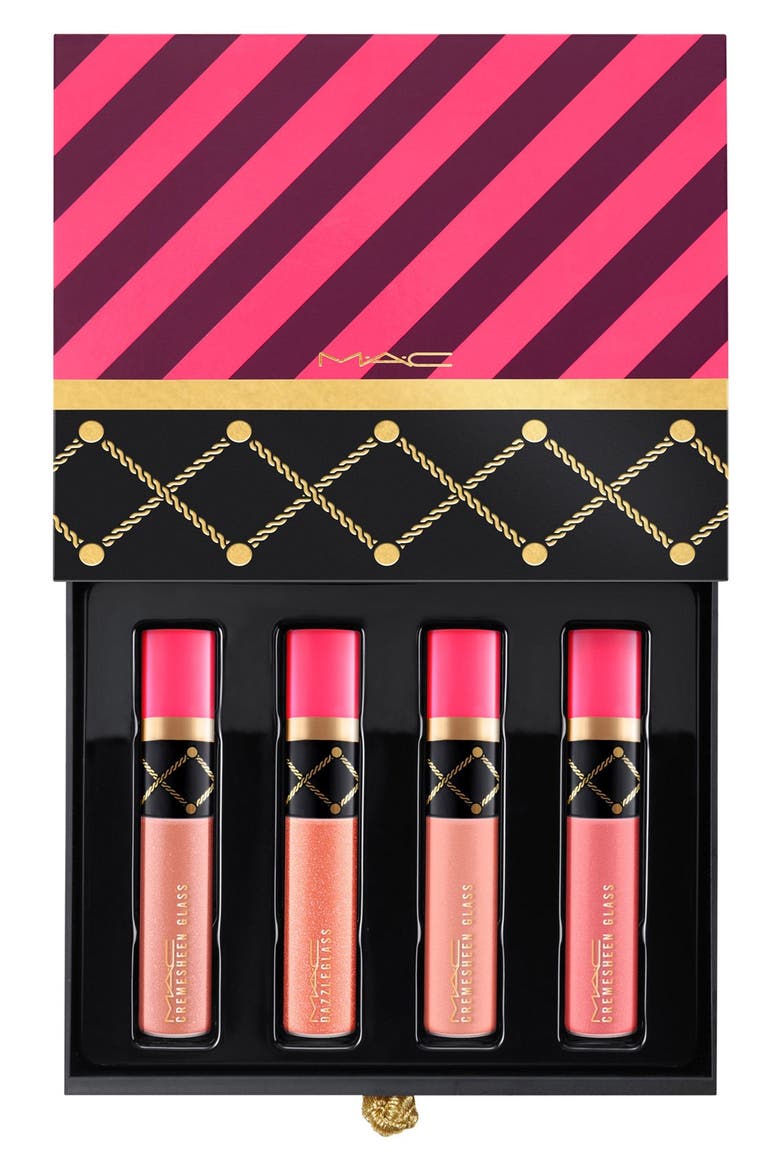 MAC Nutcracker Sweet Nude Mini Lip Gloss Kit, Alternate, color, NUDE