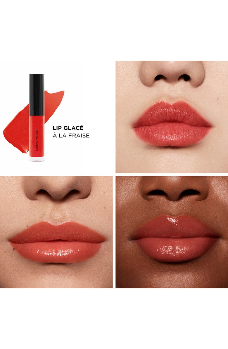 Laura Mercier Lip Glacé Hydrating Lip Balm Gloss, Alternate, color, 420 A La Fraise